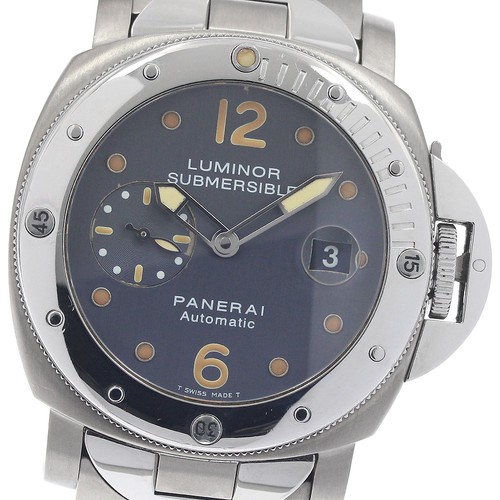 PANERAI Luminor Submersible PAM00170 gray Dial Automatic Men's Watch_949723