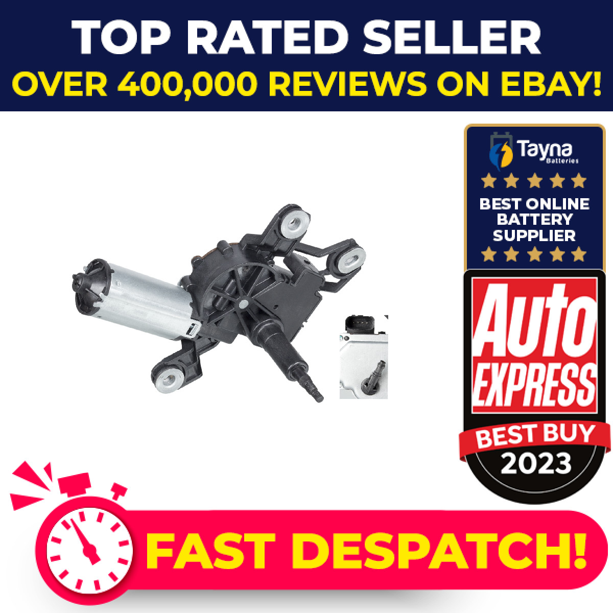 Wiper Motor Rear 103947 Febi 1K6955711B 1K6955711C Genuine Quality Guaranteed