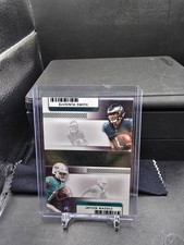 DeVonta Smith/ Jaylen Waddle 2021 Panini Contenders #DSM Green Round Numbers RC