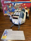 Vintage 1987 G.I. JOE Cobra Wolf & Ice Viper Driver- missing Vehicle Cannon
