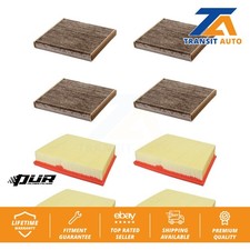 Air Cabin Filters (8 Total) Kit For Land Rover Range Velar Jaguar F-Pace XE XF