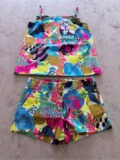 JCrew Crewcuts Tropical Floral Top and Shorts Matching Set - Size 16