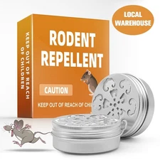 Rodent Repellent, Mice Deterrent for Indoor & Outdoor Use, 2-Pack 