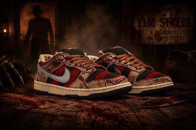 SB Dunk Low Pro Freddy Krueger 313170-202 Men's Size US
