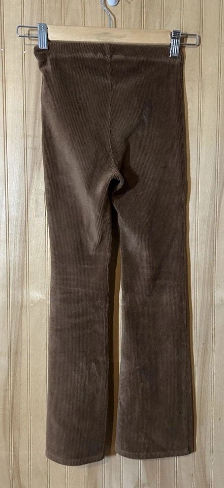 Gap Kids Girl's Size Medium 8 Ribbed Knit Flare Leggings - Image 2 of 4