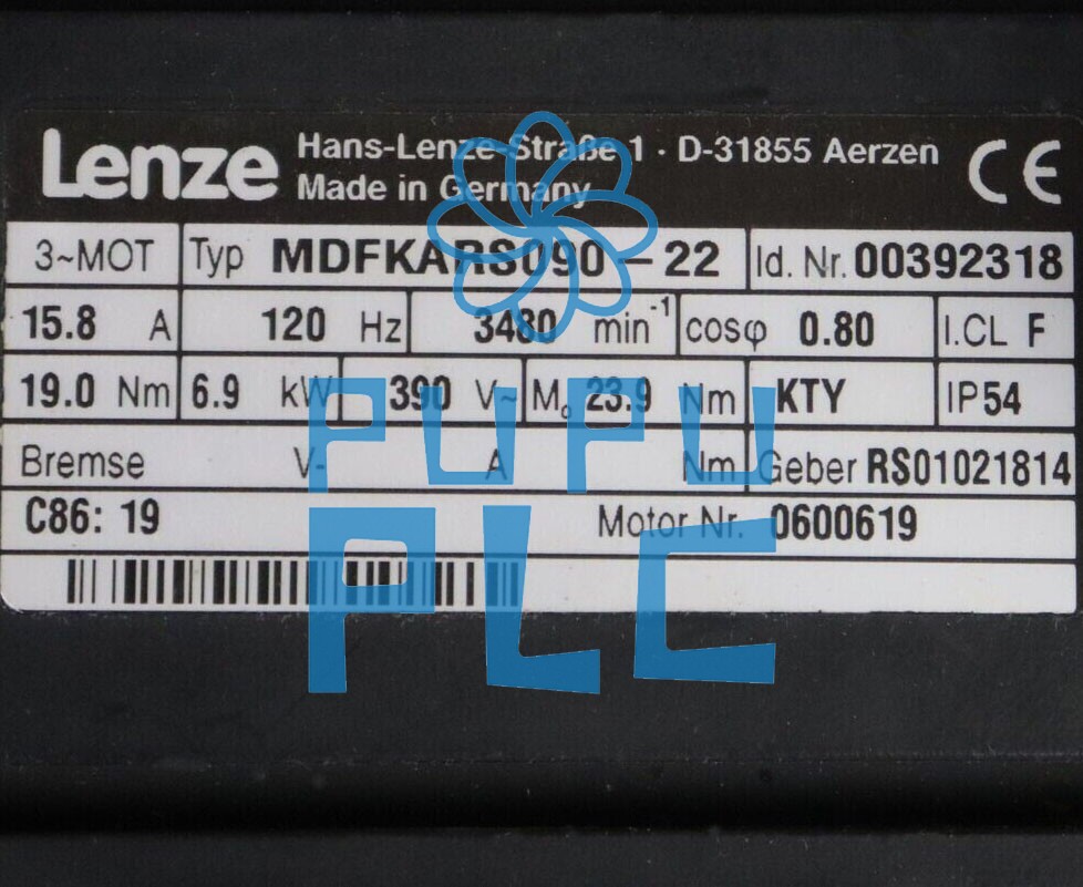 New 1Pcs MDFKARS090-22  Lenze Servo Motor MDFKARS09022