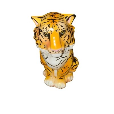 VINTAGE RINGLING BROTHERS GREATEST SHOW ON EARTH LIDDED TIGER STEIN CUP/MUG rare