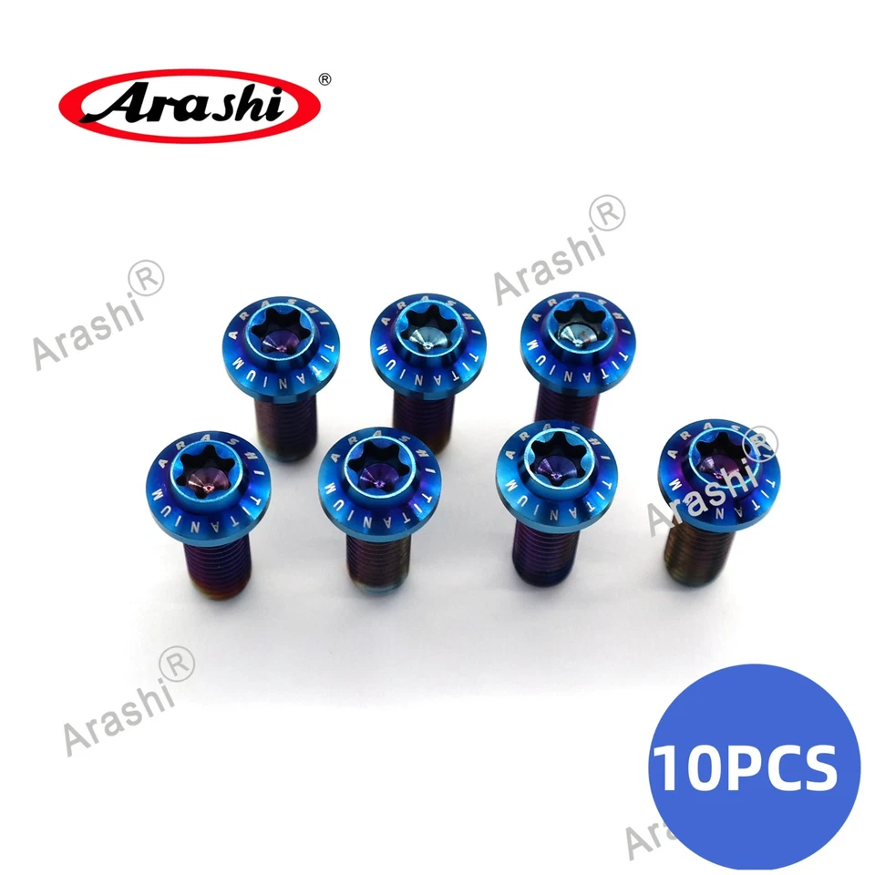 10 piezas pernos de rotor de freno delantero M8 para BMW S1000RR ABS 2009-2018 S1000XR 2015-2021 Foto 2 de 4