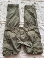 Free People Olive Green Cargo Utility Pants Size 2