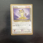 1999 Pokémon Meowth Fruit Roll Up Promo Gold Border Jungle Common 56/64 LP! 🐈