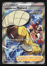Rapid Strike Style Mustard TG27 Brilliant Stars Ultra Rare Pokemon Card