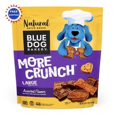 Dog Biscuits Blue Bakery More Crunch Large Assorted Flavors 43.2 oz Healthy
