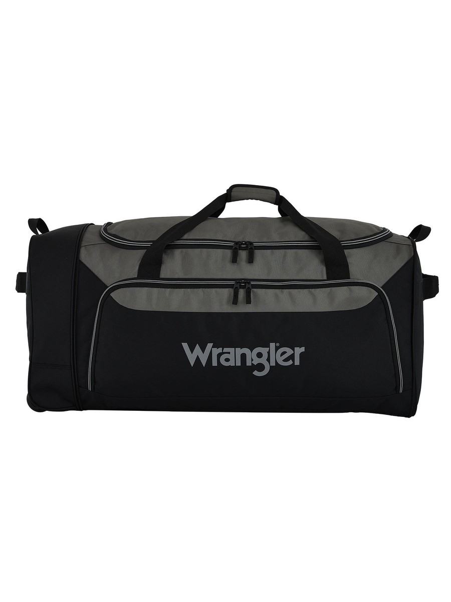 Wrangler 36-Inch Jumbo Collapsible 3-Wheel Rolling Locker Duffel