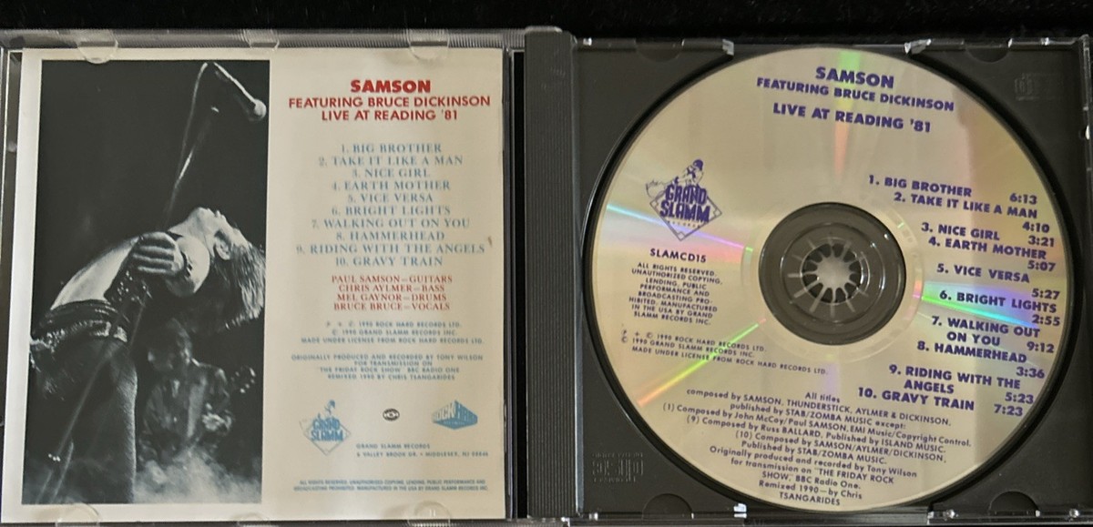SAMSON / サムソン / LIVE AT READING '81 Live at Reading '81 - Wikipedia
