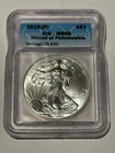 2015 (P) SILVER EAGLE ICG MS69 MINTED AT PHILADELPHIA MINT MINTAGE 79,640 KEY