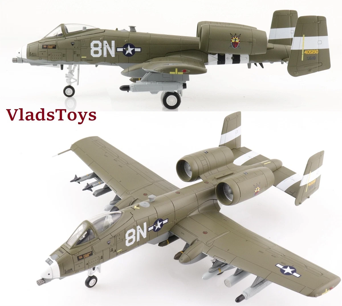 ホビーマスター　A-10 Thunderbolt II A-10 Thunderbolt II 1:72 Scale Contemporary Diecast Aircraft