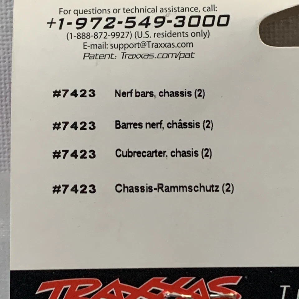 Traxxas Chassis Nerf Bars 7423 NEW - Image 3 of 3
