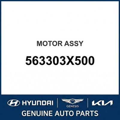 2012-2016 Kia Forte Motor Assembly OEM New 563303X500