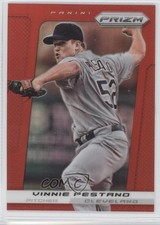 2013 Panini Prizm Target Red Prizm Vinnie Pestano #138 1n0