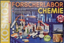 Kosmos Chemie Forscherlabor Experimentierkasten, OVP mit Folie, 345 Experimente