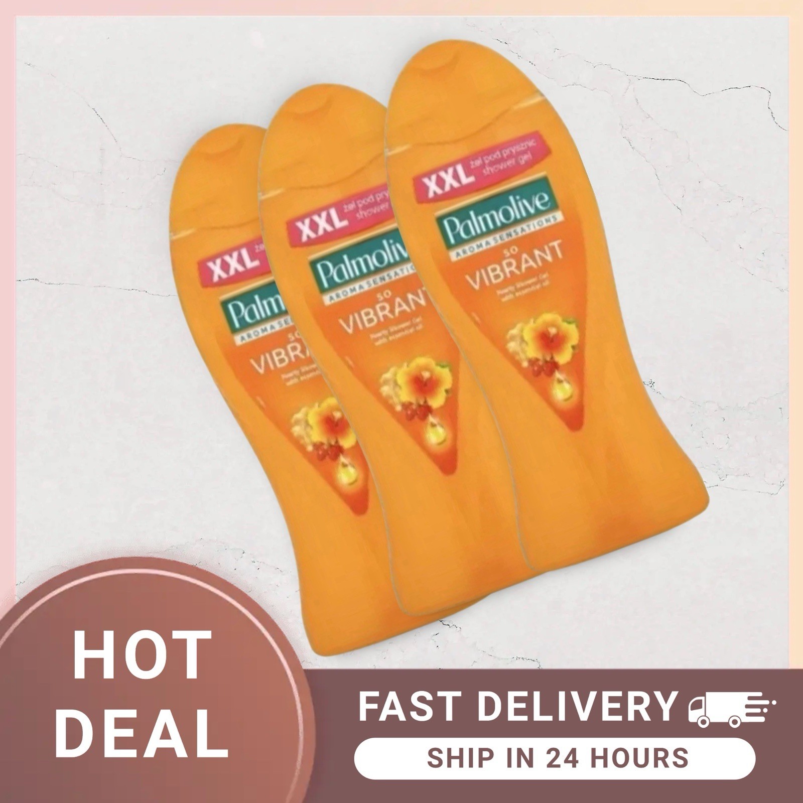 Palmolive Aroma  Sensations So Vibrant Shower Gel with goji berries 650 Ml -3pk