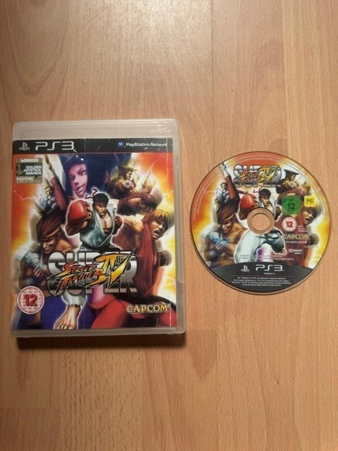 Super Street Fighter IV Game PS3 Playstation 3 - Good Condition