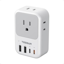 Australia New Zealand Power Adapter PD 20W Type I Travel Plug Adaptor with 4