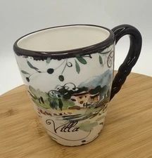 DASH OF THAT Certified International VILLA Mug ITALY ByJulie Paton- DISCONTINUED