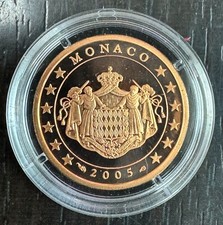MONACO - RAINIER III 1949-2005 - 5 CENT 2005 BE BELLE EPREUVE