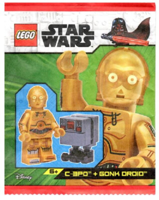 LEGO Star Wars Paperbag 912310 C-3PO + Gonk Droid sw1201 sw1314 75339    NEU OVP