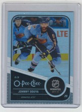 11/12 OPC Winnipeg Jets Johnny Oduya Rainbow Foil card #475