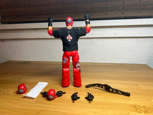 WWE Ultimate Edition Fan Takeover Rey Mysterio Figure Complete WCW Mattel 6" - Picture 9 of 12