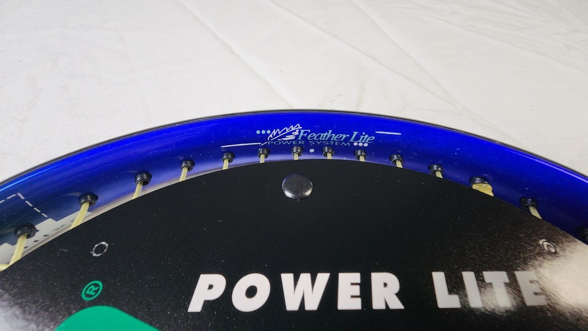 Raquette De Tennis Prince XLT Power Lite TM1B, Cordée, Taille De Grip 4 1/8, Tête 107, Bleue, Neuve