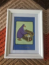 Smile I Am Worthy 6x8 Framed Cartoon