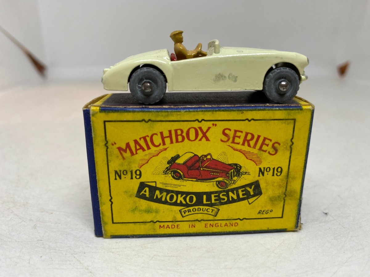 Matchbox Lesney 1-75 Series 19B MG 'MGA' Sports Car Boxed | eBay