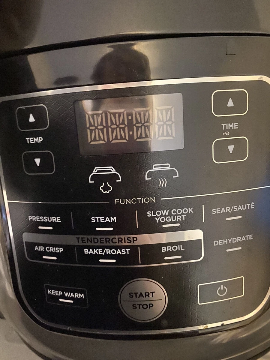 NINJA FOODI PRESSURE COOKER AIR FRYER OP300 6.5 QT STEAMER, ETC