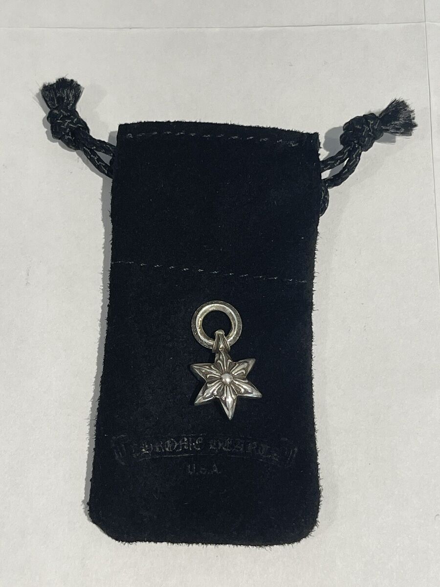 Chrome hearts 6 point star silver charm Pendant Brand New Chrome hearts 6 point star silver charm Pendant Brand New