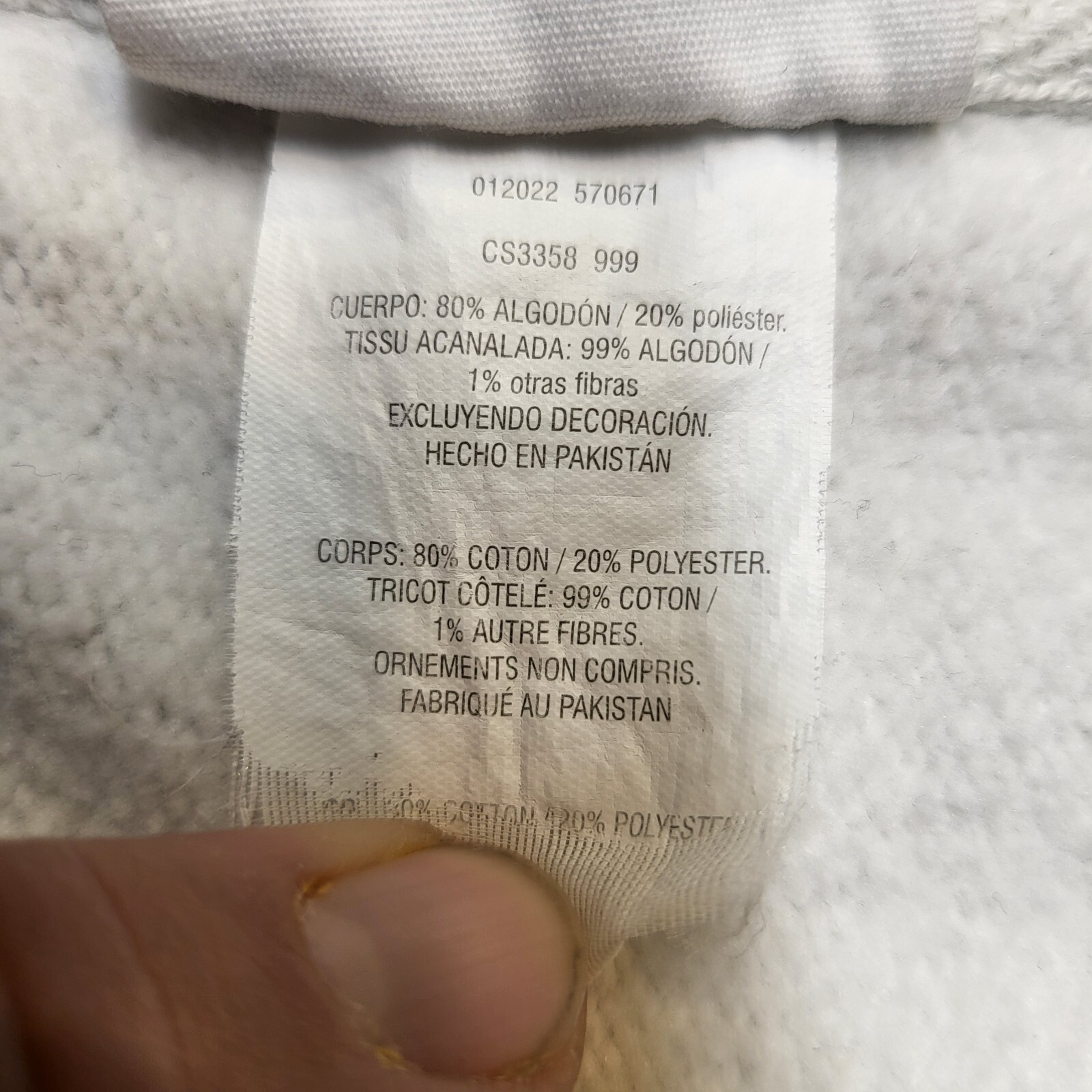 Chippewa CV Champion Reverse Weave Sweatshirt Mens M Gray Pullover Long Sleeve