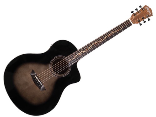 Washburn BTS9VCECH Bella Tono Vite S9V Studio Acoustic Electric Guitar - Picture 9 of 9