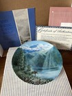 Nature's Legacy Series Plate "Misty Morning at Mount McKinley" MIB+COA — photo 1
