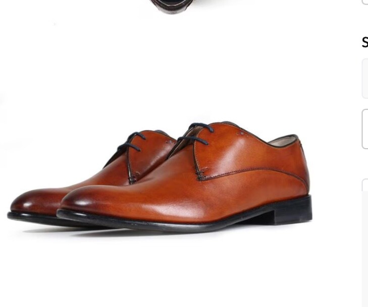 Oliver Sweeney Knole Derby Shoes Tan uk RRP £210 XD67 UK