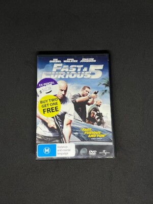 Fast & Furious 5 Ex-Rental DVD
