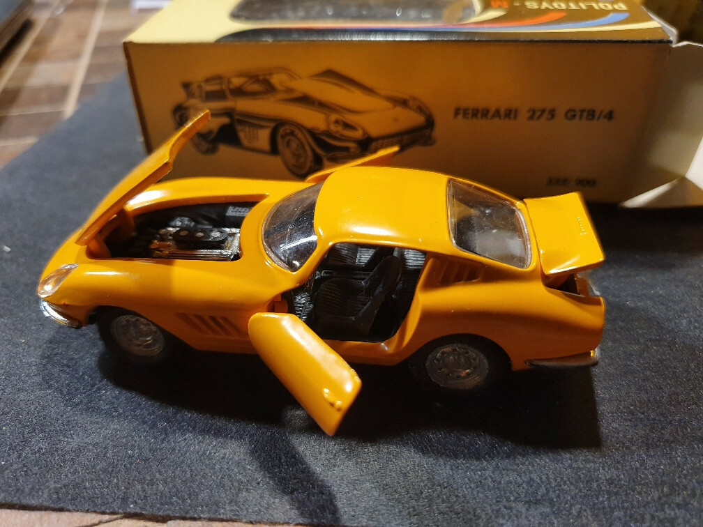Politoys 1:43 N°540 Ferrari 275 GTB – Bon état – Sans Boîte