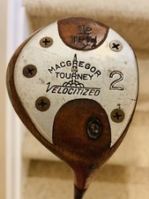 MacGregor Tourney TP1W Velocitized 2 Wood Golf Club- Persimmon, RARE