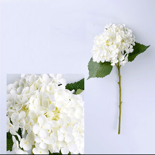 1x Artificial Hydrangea Flowers Bouquet for Wedding Home Party Table Room Decor - Picture 22 of 25