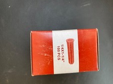 5 boxs of Rawl plug Wall Plugs Red box 100 Fixing Raw Plugs Rawl Plugs Brick,