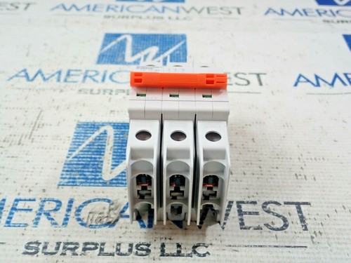 SPRECHER+SCHUH L9-1.6/3/C SER B CIRCUIT BREAKER 3 POLE 1.6A NEW - Picture 3 of 11