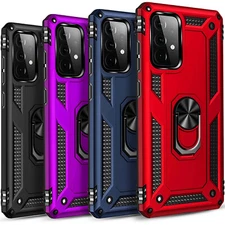 For Samsung Galaxy A53 5G Case Phone Cover Kickstand + Tempered Glass Protector