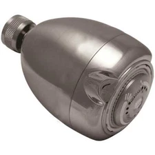 NIAGARA N2915BN 2.7 in Single Wall Mount Fixed Adjustable Shower Head in Nickel