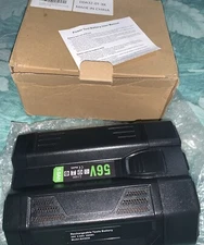 Replacement Battery For EGO  BA5650 Black 56V 280Wh 5.0Ah Lithium Ion